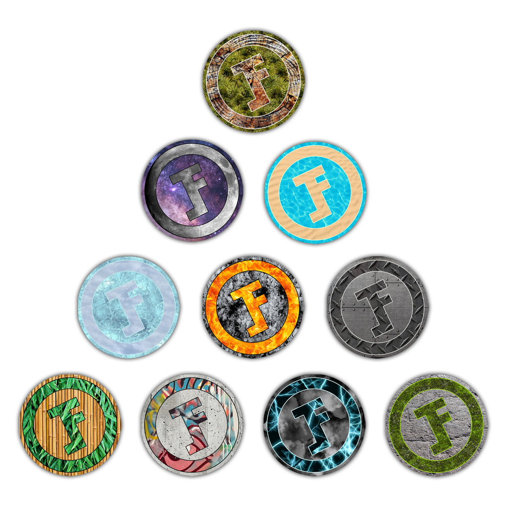 Circle F Sticker Pack β The Float Life