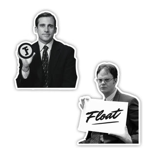 The Float Office Stickers