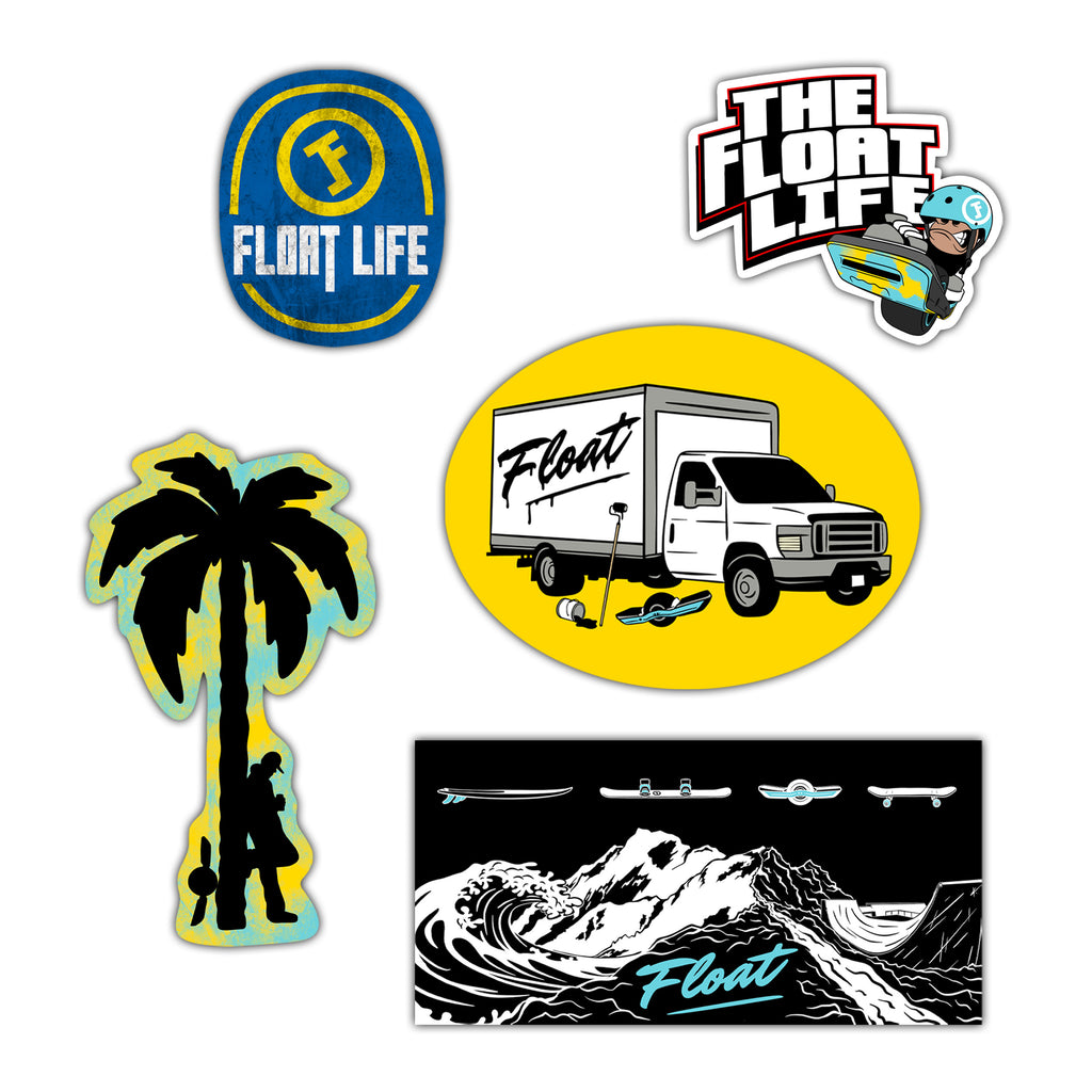 Gnar Sticker Pack β The Float Life