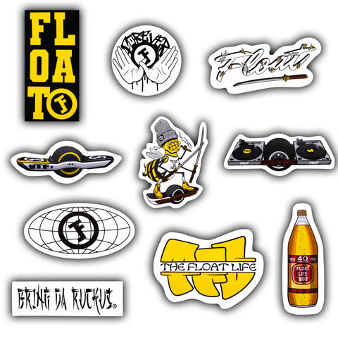 Enter The Float Life (17 Chambers) Sticker Pack