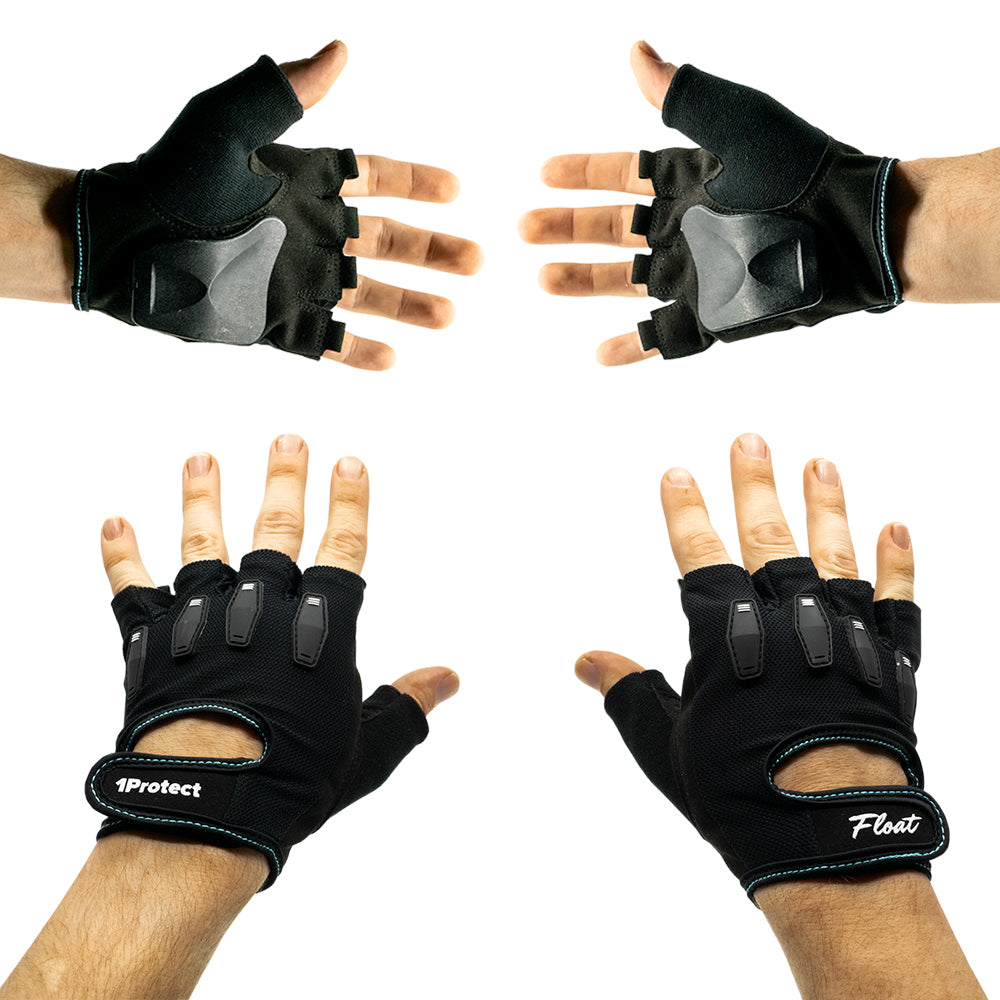 life short stunt it handschuhe TFL x 1Protect Fingerless Palm Savers – The Float Life
